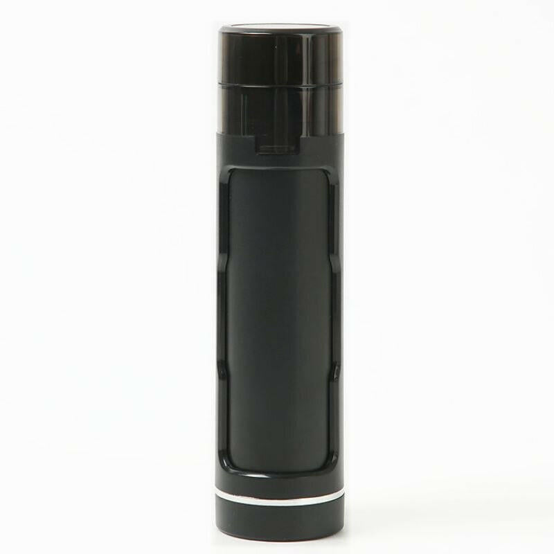 Black 3-In-1 Portable Joint Roller with Built In Herb Grinder