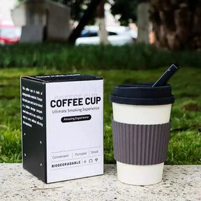 Coffee Cup Hookah Acrylic Smoking Accessories Outdoor Water Pipe Shisha