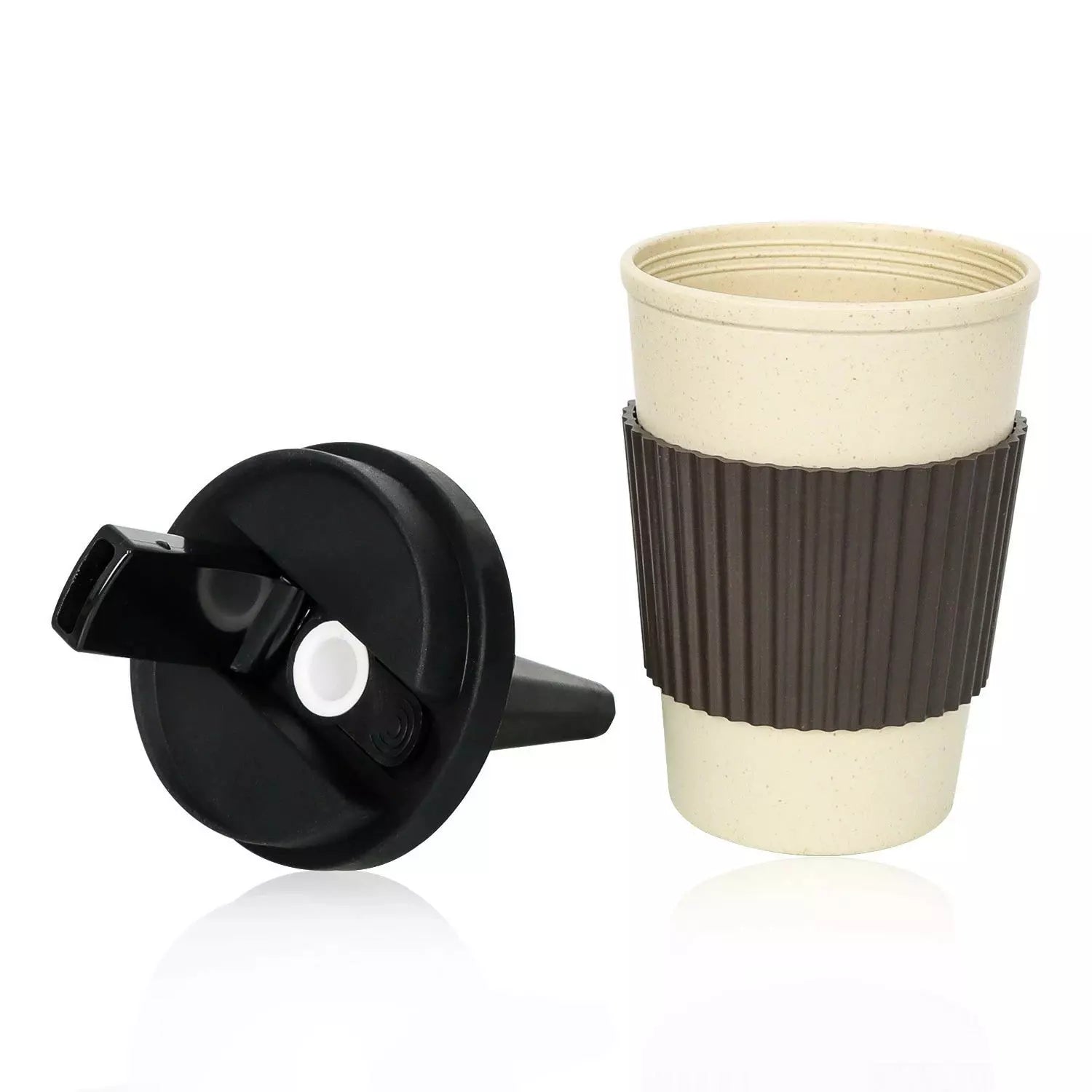 Coffee Cup Water Pipe with Lid