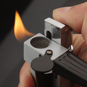 Metal Foldable Pipe Lighter with Flame