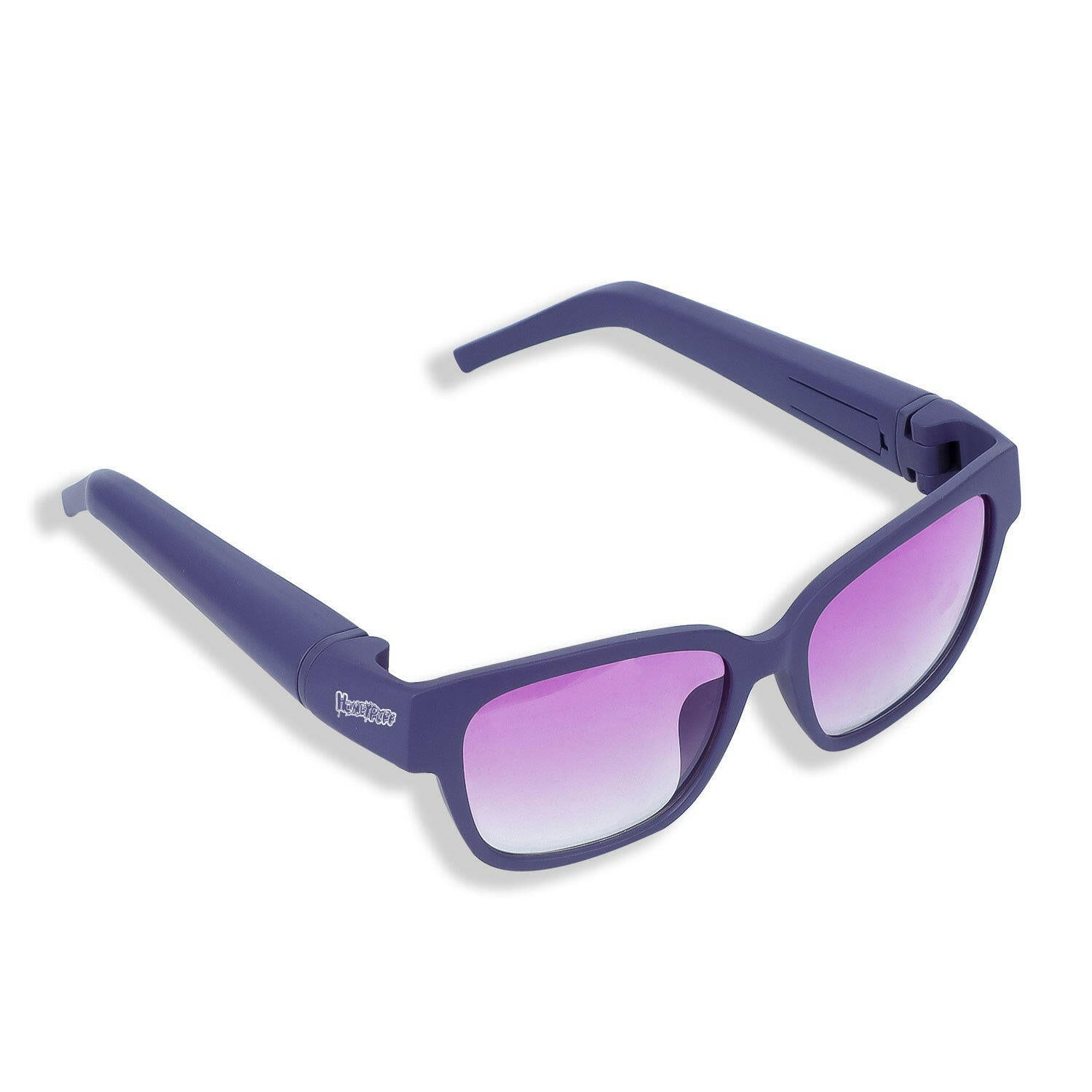 Purple Sunglasses with Hidden Storage