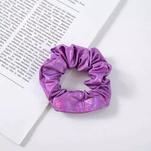 Purple Secret Stash Hair Scrunchie