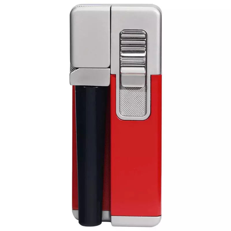 Red 2-in-1 Retro Foldable Pipe Lighter