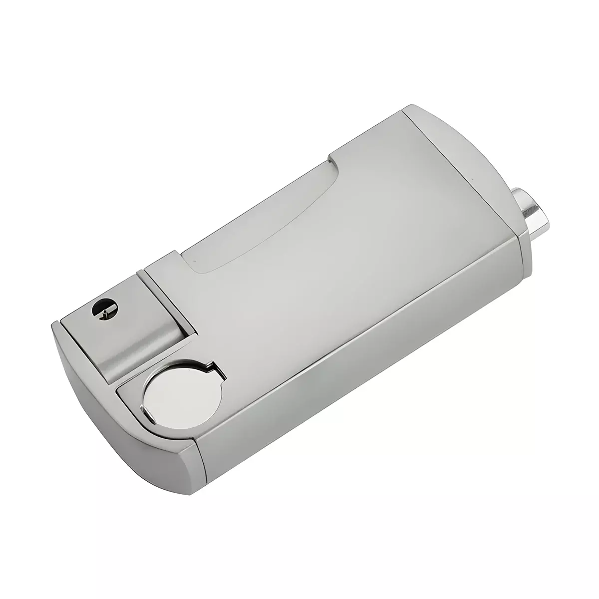 Silver 2-In-1 Portable Windproof Pipe Lighter