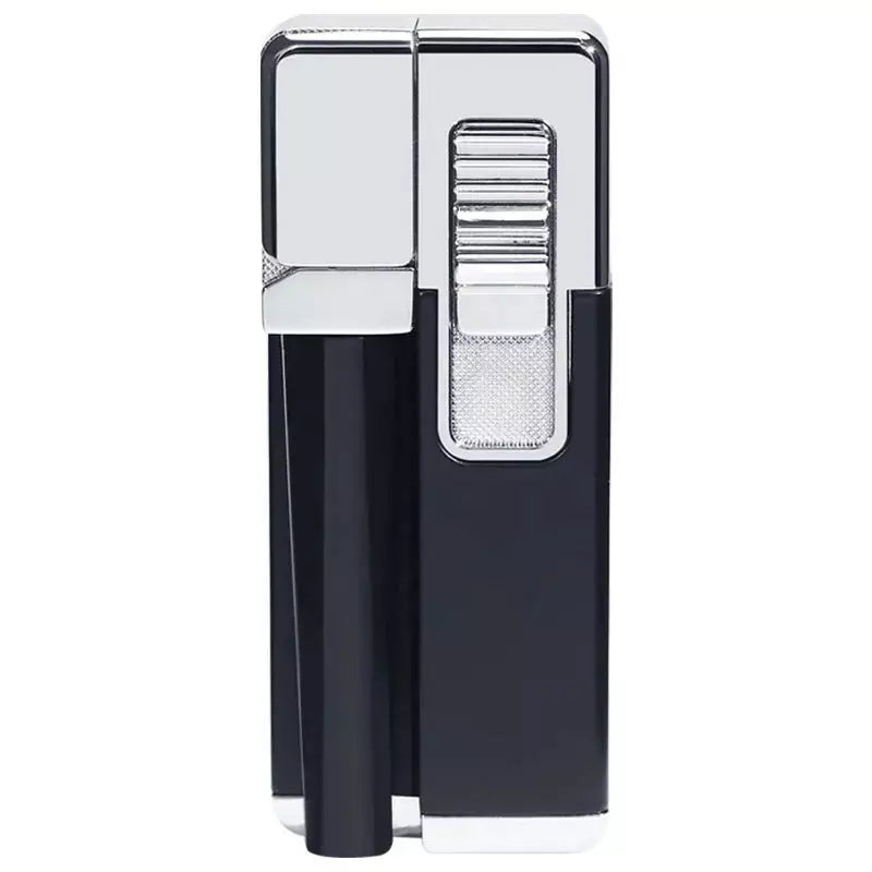 Silver 2-in-1 Retro Foldable Pipe Lighter